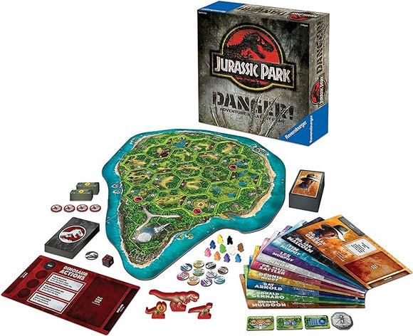 Jurassic Park Danger! Adventure Strategy Board Game