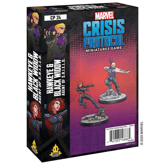 Marvel Crisis Protocol: Hawkeye and Black Widow Agent of S.H.I.E.L.D