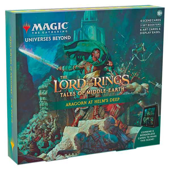 Lord of the Rings: Tales of Middle-Earth Holiday Scene Box: Aragon at Helm's