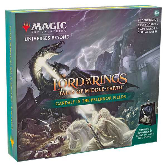 Lord of the Rings: Tales of Middle-Earth Holiday Scene Box: Gandalf in the Pelennor Fields